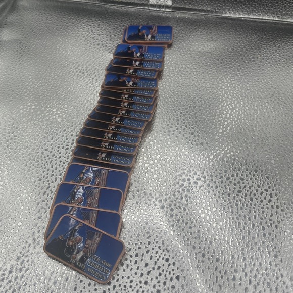 Tube of 20 Donald Trump "Never Stop Fighting To Save America" 1 oz Copper Bars - Picture 14 of 16